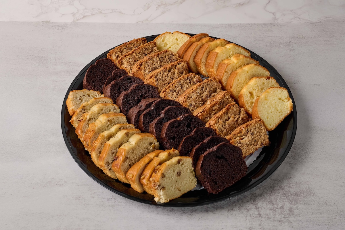 Breakfast Pound Cake Tray